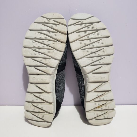 Skechers Air Cooled Memory Foam Gray Slip On Women's Sneakers Sz 8 - Picture 9 of 10